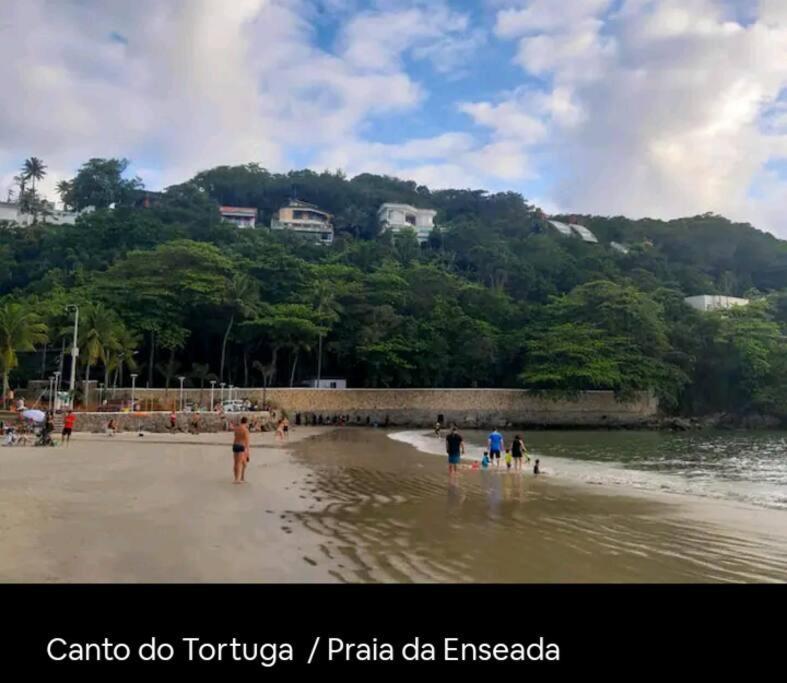 Apartmán Apto Terreo Enseada Guarujá Exteriér fotografie